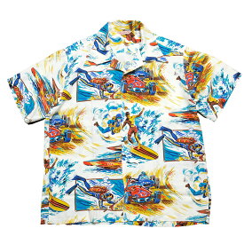 ミスターフリーダム × サンサーフ Mister Freedom x SUN SURF SC38992 ROCK'N ROLL SHIRT - ACTION PACKED TYPE II - | ヒノヤ HINOYA