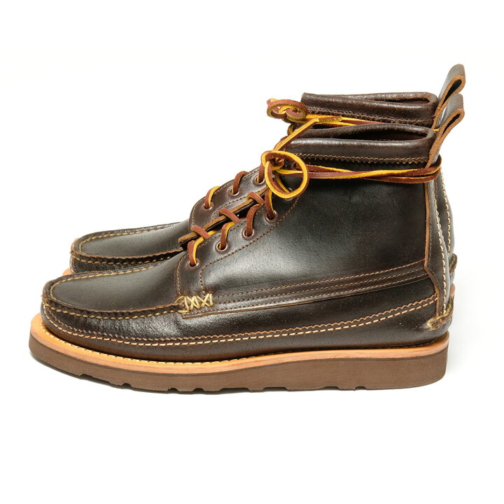 楽天市場】YUKETEN （ユケテン） Maine Guide 6 Eye Boots Wax Brown 