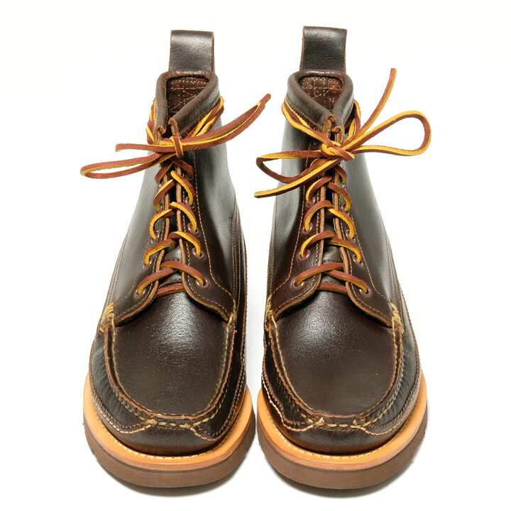 楽天市場】YUKETEN （ユケテン） Maine Guide 6 Eye Boots Wax Brown 