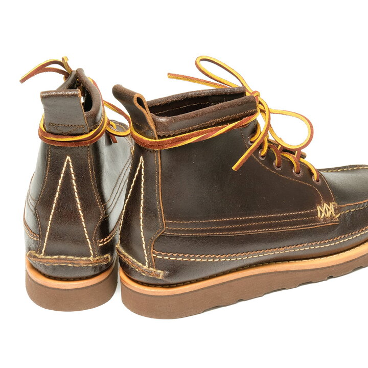 楽天市場】YUKETEN （ユケテン） Maine Guide 6 Eye Boots Wax Brown 