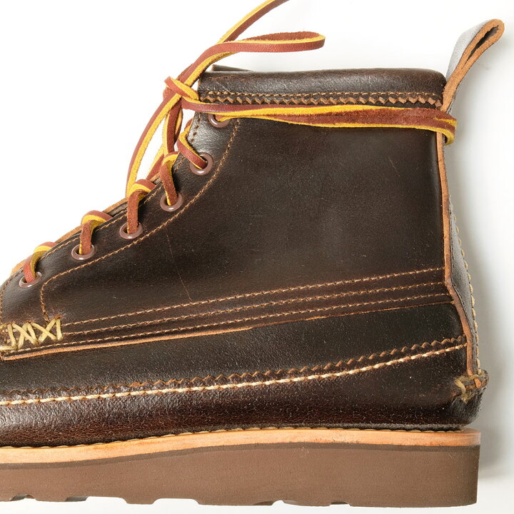 楽天市場】YUKETEN （ユケテン） Maine Guide 6 Eye Boots Wax Brown 