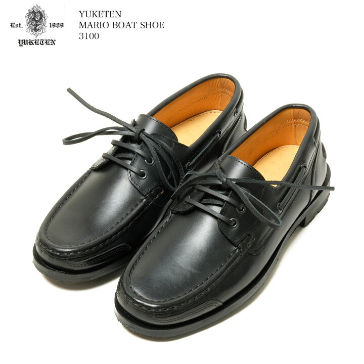 楽天市場】YUKETEN ユケテン - MARIO BOAT SHOE - 3100 デッキシューズ 