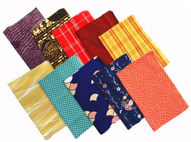 正絹着物のはぎれ　お徳用10枚セット　吊るし雛制作用　25cm10枚セット