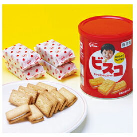 ビスコ保存缶（賞味期限5年）×10缶セット【防災用品 非常食 保存食】 B-2351