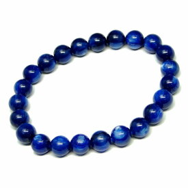 ≪g3-681K≫●8mm●5A●カイヤナイト●ブレスレット●内径調整可能●ポーチ付き●鑑別済・本物保証●送料無料●ブラジル産●天然石●パワーストーン●