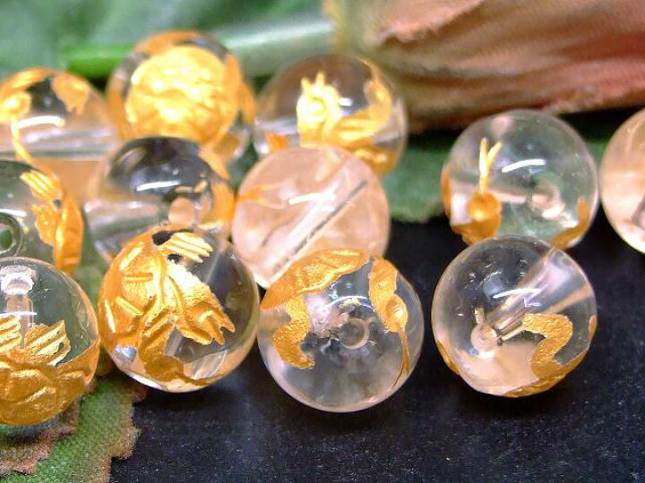 楽天市場】67808 今月30％OFF わけあり 水晶 玄武彫り 金彫り 10mm 1粒 