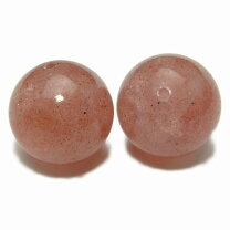 楽天市場】ストロベリークォーツ 14mm 粒売りの通販