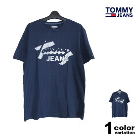 TOMMY JEANS トミージーンズ Tシャツ TJ TULANE TEE USモデル 大きいサイズ ネイビー メンズ レディース [78J3651] 【あす楽対応】【メール便対応】