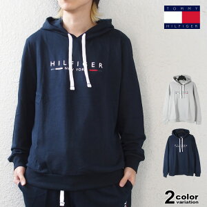 TOMMY HILFIGER g~[ qtBK[ p[J[ XEFbg vI[o[ t`e[ EWt[fB gbvX  S Y fB[X  [EFA Sweat Pullover Hoodie [09T4526]