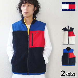 g~[qtBK[ {A t[X xXg W TOMMY HILFIGER VFp t[XxXg SHERPA VEST (tommy WPbg {AWPbg AE^[ Y 151AS574)