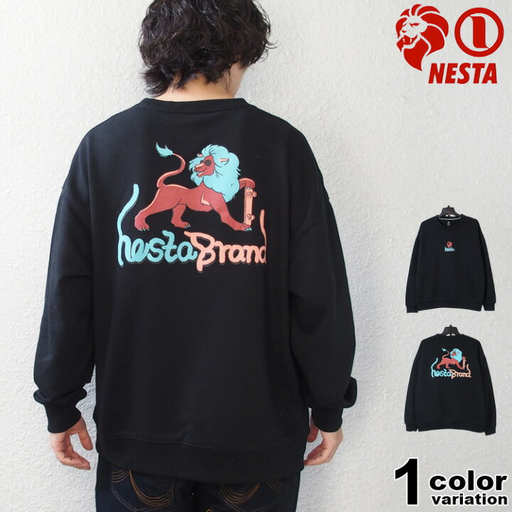楽天市場】NESTA BRAND ネスタブランド トレーナー スウェット クルー 