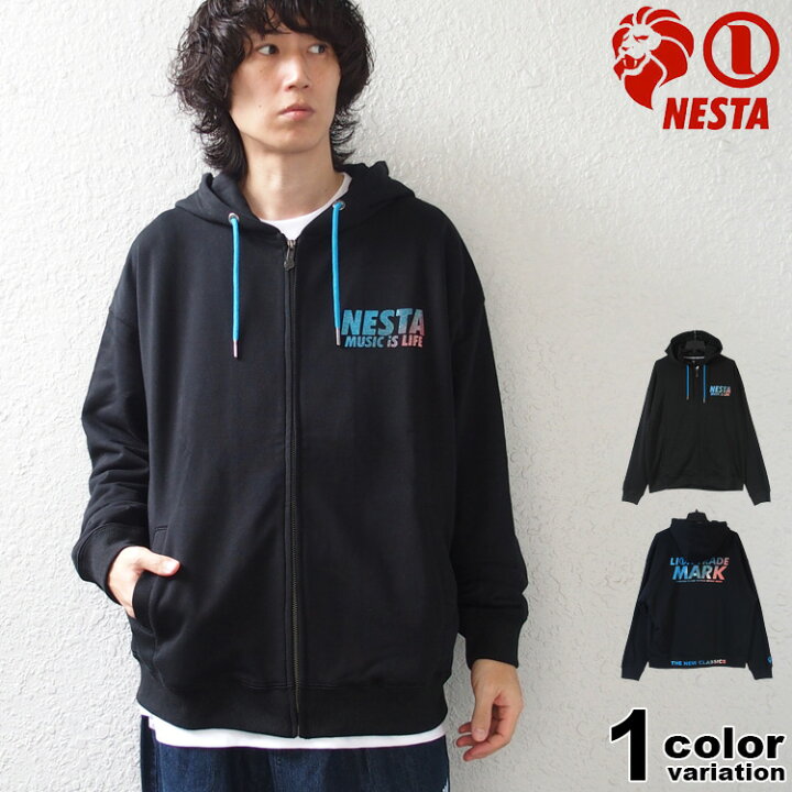 楽天市場】NESTA BRAND ネスタブランド ジップパーカー スウェット 