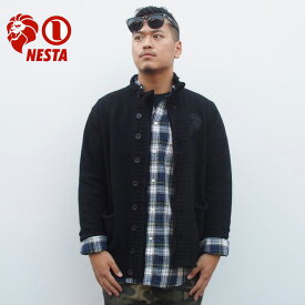 【ネスタ】 NESTA BRAND ネスタブランド ニット カーディガン / B&G JOSIE KNIT (1色) [KN1401F] 【ストリート B 系 HIPHOP ヒップホップ メンズ ファッション 2014年新作 】【あす楽対応】