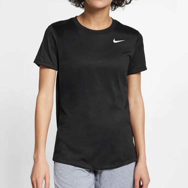 楽天市場 ナイキ Nike Tシャツ 半袖 レッグ クルー Tシャツ レディース Nike Tシャツ トップス ロゴt トレーニング フィットネス ドライフィット 速乾 Aq3211 あす楽対応 メール便対応 Hip Hop Dope