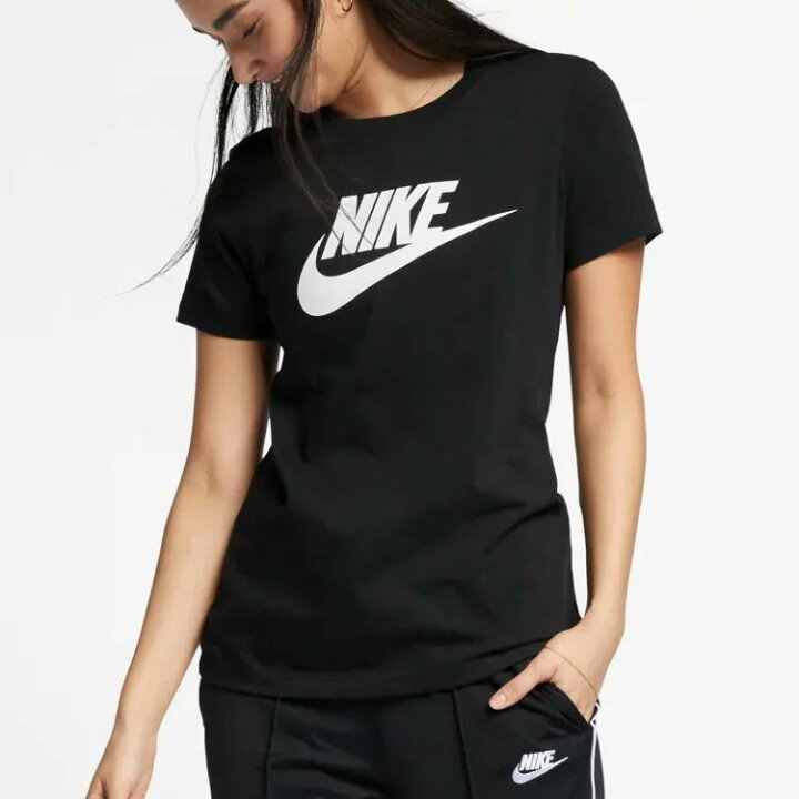 楽天市場 ナイキ Nike Tシャツ 半袖 エッセンシャル アイコン フューチュラ Tシャツ レディース Nike Tシャツ トップス ロゴt トレーニング フィットネス Bv6170 あす楽対応 メール便対応 Hip Hop Dope