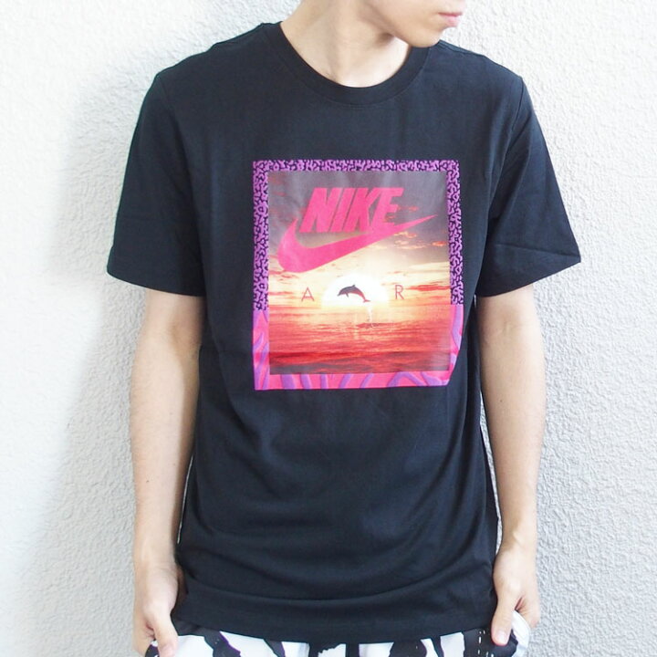 楽天市場 ナイキ Nike Tシャツ 半袖 アクア フォト Tシャツ As M Nsw Tee Aqua Photo メンズ Nike Tシャツ メンズ レディース Ct6591 010 年 新作 あす楽対応 メール便対応 Hip Hop Dope