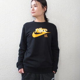 ナイキ NIKE トレーナー クルーネック スウェット NSW クラブ フリース FT GX L/S クルー レディース ウィメンズ トップス ジム [FN3629]【あす楽対応】