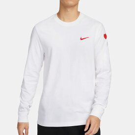 ナイキ NIKE ロンT Tシャツ 長袖 NSW HEART AND SOLE L/S Tシャツ ロングスリーブ 袖 ロゴプリント メンズ コットン (nike tシャツ 長袖 メンズ FV3994) 【あす楽対応】 【メール便対応】