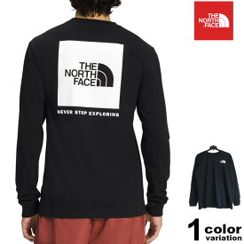 ザ ノースフェイス THE NORTH FACE Tシャツ 長袖 ロンT メンズ ボックスロゴ ブランドロゴ ブラック 黒 大きいサイズ ( the north face M L/S BOX NSE TEE 2023 秋冬 トップス メンズ レディース NF0A811N ザ・ノース・フェイス USライン)【あす楽対応】 【メール便対応】