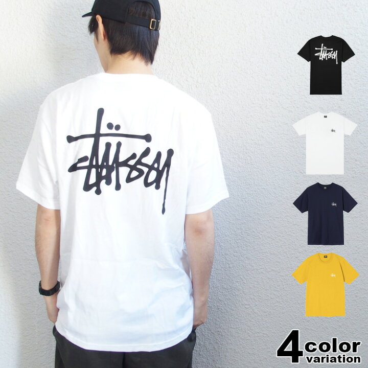 楽天市場 ステューシー Stussy Tシャツ 半袖 Tシャツ メンズ レディース Basic Stussy Tee Stussy Tシャツ ストゥーシー スチューシー あす楽対応 メール便対応 Hip Hop Dope