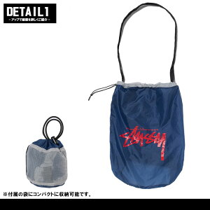 ステューシーSTUSSYWOMENショルダーバッグレディースIRISPACKSACK(stussyバッグ234074折りたたみストゥーシースチューシー)【あす楽対応】