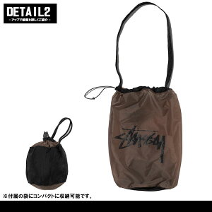 ステューシーSTUSSYWOMENショルダーバッグレディースIRISPACKSACK(stussyバッグ234074折りたたみストゥーシースチューシー)【あす楽対応】
