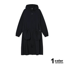 ステューシー STUSSY WOMEN ナイロン ジャケット ROOMY LS HOOD DRESS レディース (stussy ジャケット アウター 211224 ストゥーシー スチューシー) 【あす楽対応】