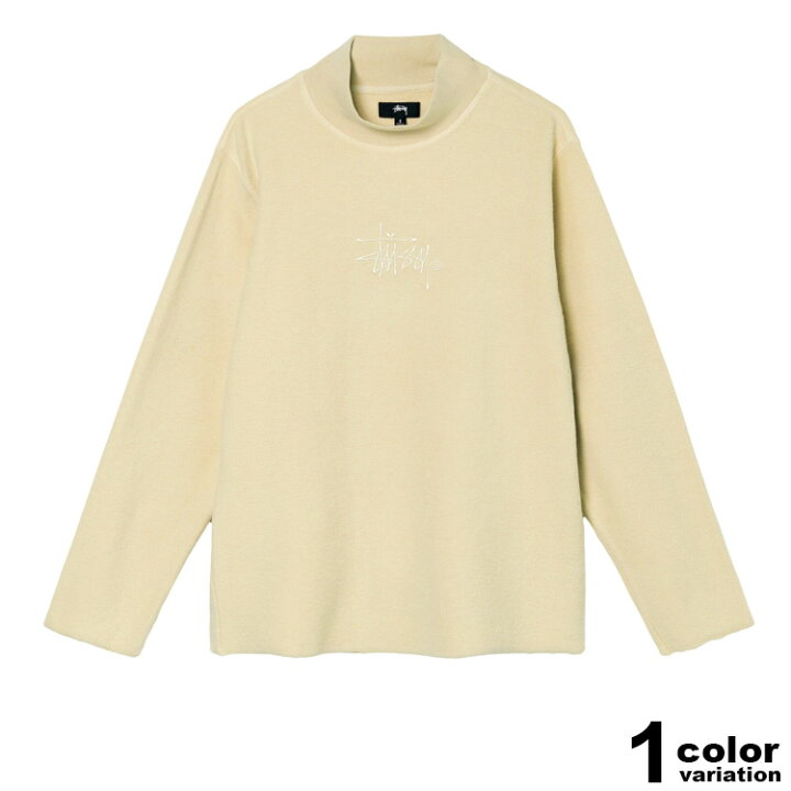 楽天市場】ステューシー STUSSY WOMEN モックネック フリース 