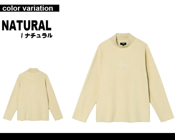 楽天市場】ステューシー STUSSY WOMEN モックネック フリース 