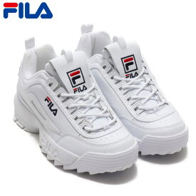 FILA DISRUPTOR 2 white [F0215] 【フィラ ディスラプター 2 DAD SHOE ダッド シューズ 厚底 スニーカー メンズ レディース ホワイト 白 プラットフォーム ガールズ 】 【あす楽対応】