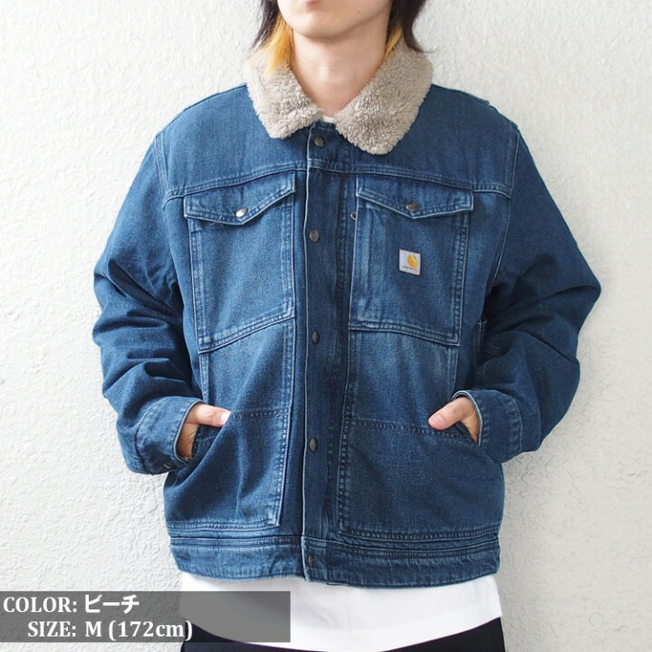 楽天市場】Carhartt カーハート デニムジャケット 裏ボア Gジャン 