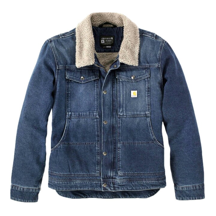楽天市場】Carhartt カーハート デニムジャケット 裏ボア Gジャン 