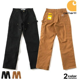 カーハート Carhartt B01 ダブルニー ペインターパンツ ワークパンツ ダック生地 ルーズフィット Firm Duck Double-Front Utility Work Pant メンズ 定番 綿 12オンス ボトムス 作業着 作業服 USAモデル レングス30 32 [B01]