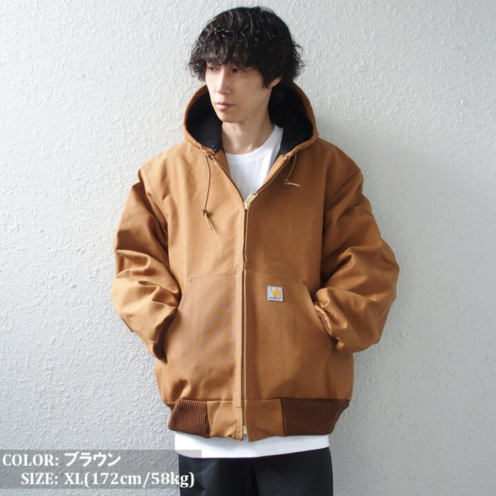 楽天市場】Carhartt カーハート アクティブ ジャケット ルーズフィット 