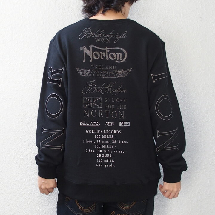 楽天市場】NORTON ノートン トレーナー クルーネック スウェット 