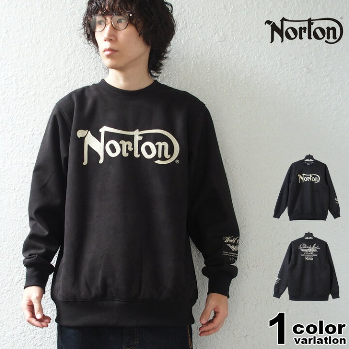 楽天市場】NORTON ノートン トレーナー クルーネック スウェード 裏 