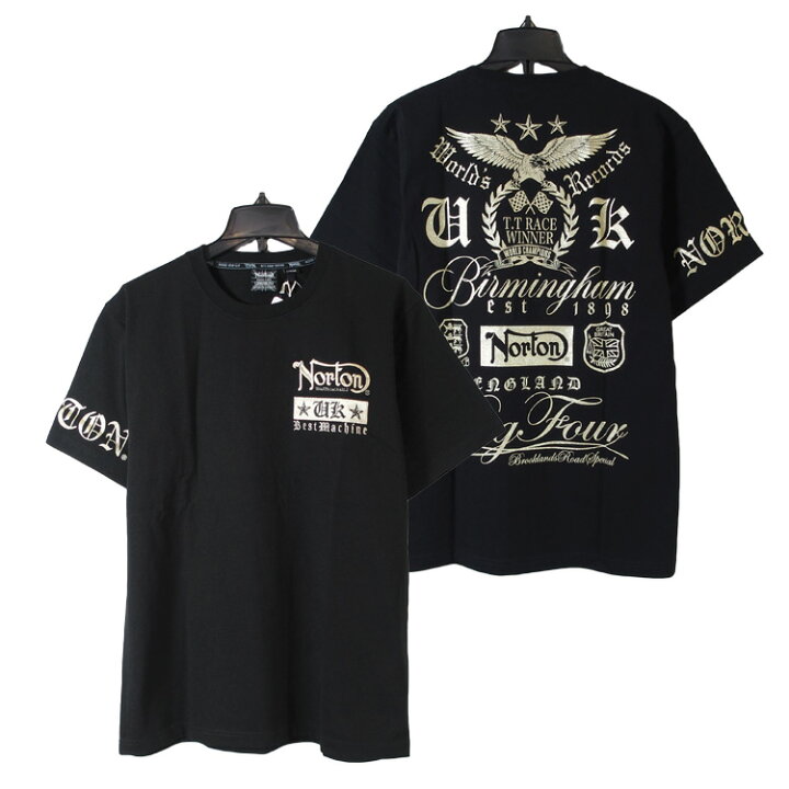 楽天市場】NORTON ノートン Tシャツ 半袖 ワールズレコード Tシャツ 