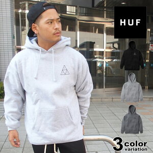 HUF �n�t �X�E�F�b�g �p�[�J�[ �v���I�[�o�[�p�[�J�[ ��� �l�C ���S �g���C�A���O�� TRIPLE TRIANGLE PO FLEECE (3�F) [FLBSC0020]