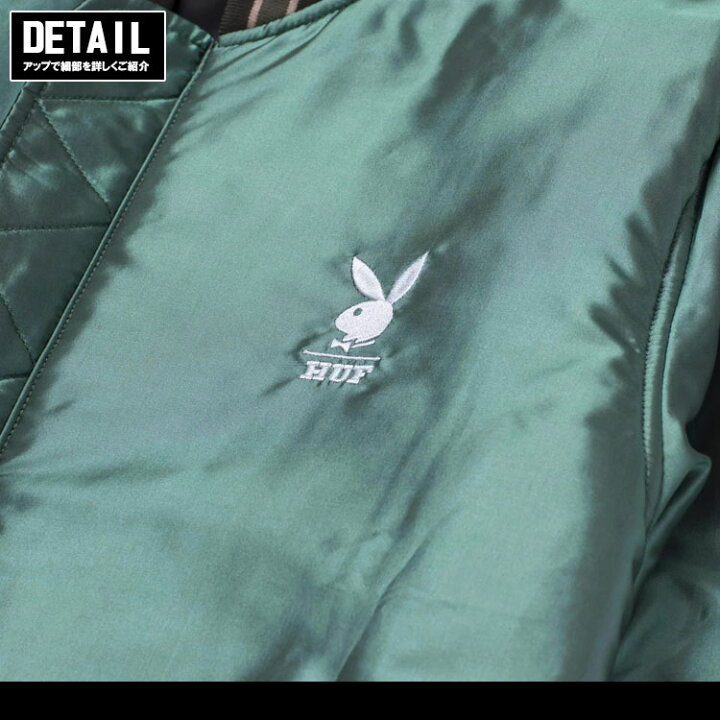 楽天市場】ハフ HUF ボンバージャケット メンズ ジャケット PLAYBOY 