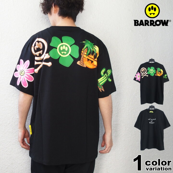 楽天市場】BARROW バロー バロウ Tシャツ 半袖 JERSEY T-SHIRT UNISEX  