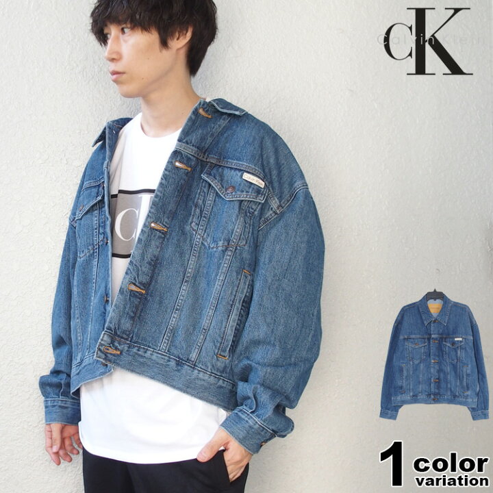 楽天市場】希少 カルバンクライン デニムジャケット Calvin Klein 