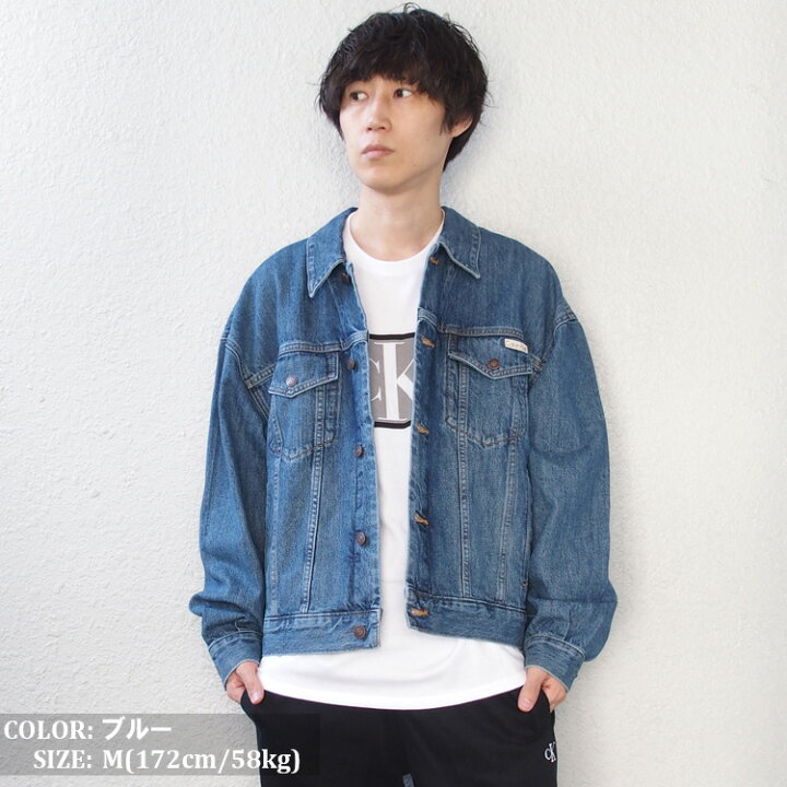 楽天市場】希少 カルバンクライン デニムジャケット Calvin Klein 