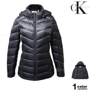 Calvin Klein JoNC  _EWPbg fB[X FEATHERWEIGHT SHORT JACKET W/ DETACHABLE HOOD USf O _E  AE^[ t[ht (CK calvin klein R[g CW412365)