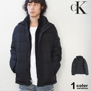 Calvin Klein JoNC ȃWPbg pt@[ WPbg t[ht PUFFER JACKET USf 傫TCY Y (calvin klein WPbg AE^[ CM208326)