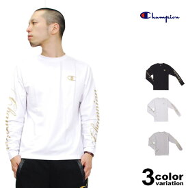 CHAMPION(チャンピオン)長袖ストレッチ・ダブルドライTシャツ/袖ロゴ(3色)[CM1553]【B系/HIPHOP/メンズ/2012年秋物新作/トレーニング/ウェア/ダンス/スポーツ/DANCE/トレーニング/トレーニングウェア】【あす楽対応】