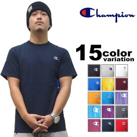 Champion (チャンピオン) 半袖 刺繍 コットン Tシャツ / US限定モデル / ワンポイント (15色) [T2226] 【champion tシャツ B ストリート 系 メンズ ファッション 大きいサイズ TEE ダンス 衣装 ヒップホップ】【あす楽対応】 【メール便対応】