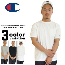 Champion T1011 チャンピオン ポケット Tシャツ ヘビーウェイト MADE IN USA (3色) [515C5B303] 【チャンピオン tシャツ ビッグロゴ champion tシャツ Champion スポーツ メンズ レディース】【あす楽対応】 【メール便対応】