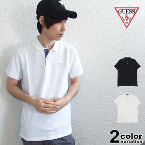 �y�݌ɏ����z�Q�X GUESS �|���V���c ���� �����Y Mini Triangle Logo S/S Polo (guess �|���V���c �g���C�A���O�� ���S �e�B�[�V���c �g�b�v�X MJ2K9470)