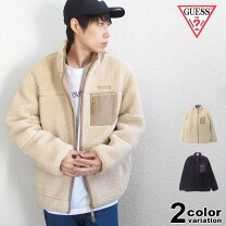 楽天市場】guess ボアフリースジャケットの通販