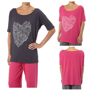 PINEAPPLE pCAbv YoEFA tBbglX EFA fB[X gbvX HEART LOOSE T-shirt [TS0394] ytBbglX EFA fB[X gbvX TVc  K jO g[j